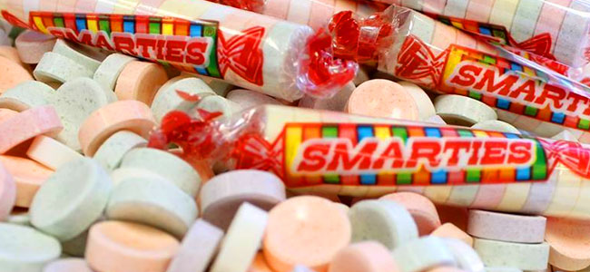 smarties candy